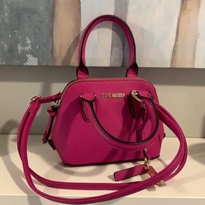 Magenta Steve Madden crossbody/clutch